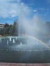 Fountain in the square