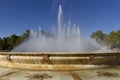 Fountain in the square of Spain, Sevilla Royalty Free Stock Photo