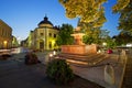 Fountain in Sremski Karlovci, Serbia Royalty Free Stock Photo