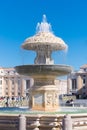 Fountain at st peter`s square