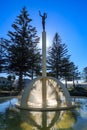 Napier, New Zealand. The Gilray Fountain, also known as `Spirit of Napier`