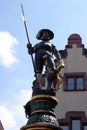 Fountain statue in Basel