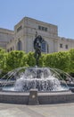 Fountain statue of Birth of Apollo, Nashville, TN, USA