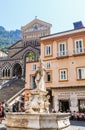 Fountain with the statue of St. Andrew