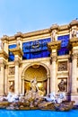 The Fountain and Statues at the Forum Shops at Caesars Palace on The Strip in Las Vegas