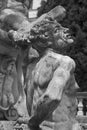 Fountain statues at PelesCastle, Sinaia, Transylvania, Romania