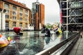 Fountain Stravinsky, near Pompidou Center, Paris, France