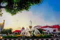The Fountain in Surabaya Royalty Free Stock Photo