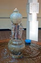 The fountain of Temple of the Tooth Relic in Kandy, Sri Lanka Royalty Free Stock Photo