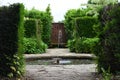 Fountain, Tintinhull Garden, Somerset, England, UK Royalty Free Stock Photo