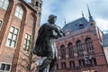 Fountain in Torun city