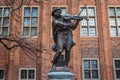 Fountain in Torun city