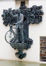 A fountain in the town of Traben-Trarbach, Germany