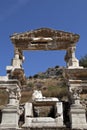 The Fountain of Traianus, Ephesus Royalty Free Stock Photo
