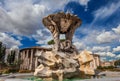 Fountain of the Tritons in Rome Royalty Free Stock Photo