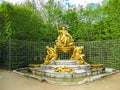 Fountain of Triumphant France (Le Bosquet de l\'Arc de Triomphe) in Versailles gardens, Paris, France Royalty Free Stock Photo