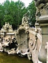 The Fountain of the Twelve Months in TurinÃ¢â¬â¢s Valentino Park, Italy. History, time and fascination