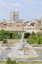 Fountain at Unirii Square, Bucharest