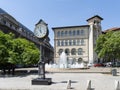 The fountain of Universitate in Bucharest, Romania Royalty Free Stock Photo