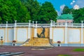 Fountain at the upper garden in Estonian capital Tallin