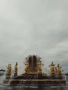 Fountain in VDNKH, Moscow