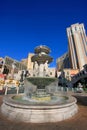 Fountain at Venetian Resort hotel and casino, Las Vegas, Nevada Royalty Free Stock Photo