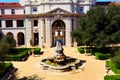 Fountain view of Pasadena City Hall - Los Angeles County, California