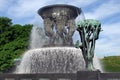Fountain in Vigeland park