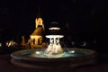 Fountain in Viktoria-Luise-Park in Gmunden