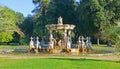 Fountain of Villa pamphili in rome Royalty Free Stock Photo