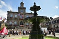 Fountain in Villedieu-les-PoÃÂªles Manche Normandy Royalty Free Stock Photo