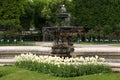 Fountain in Volksgarten in Vienna