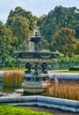 Fountain in the Volksgarten in Vienna, Austria