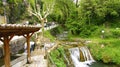 Fountain and Waterfall Torrent the Garriga