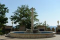 The fountain on the waterfront in Novorossiysk.