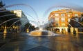 Fountain, Waterfront Park, Charleston SC Royalty Free Stock Photo