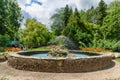 Fountain in the zoo park in Palic, Serbia