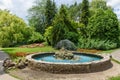 Fountain in the zoo park in Palic, Serbia