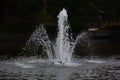 Fountainin the park Royalty Free Stock Photo