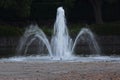 Fountainin the park Royalty Free Stock Photo