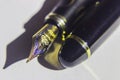 Fountainpen and nib Royalty Free Stock Photo