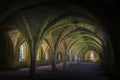 Fountains Abbey Cellarium Royalty Free Stock Photo