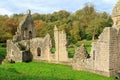 Ruins of the Fountains Abbey and The Hospitium.