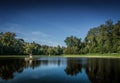 Fountains Abbey in yorkshire, England Royalty Free Stock Photo