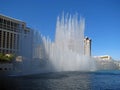 Fountains at Bellagio Hotel and Casino, Las Vegas, Nevada Royalty Free Stock Photo