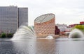 Fountains and Buildings in Copenhagen