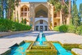 The fountains of Fin Garden, Kashan, Iran Royalty Free Stock Photo