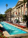 City Hall and Fountains in Murcia, Spain