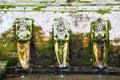Fountains at Goa Gajah Temple,Bali, Indonesia Royalty Free Stock Photo