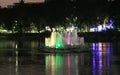 Fountains at Kachrali lake Thane